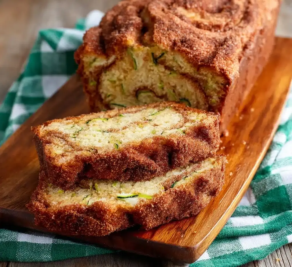 Moist and Delicious Cinnamon Swirl Zucchini Bread Recipe