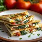 Spinach and Feta Quesadillas Recipe