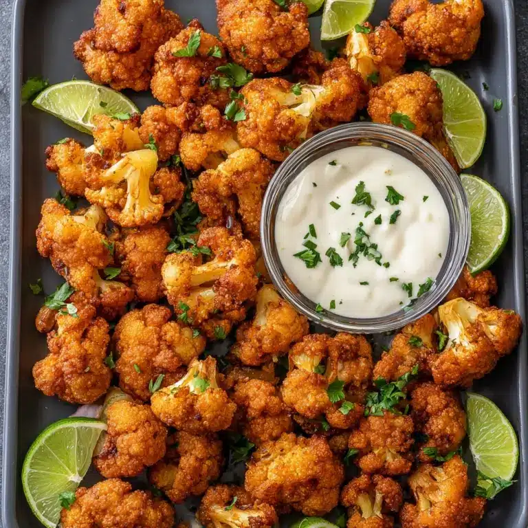 Air Fryer Buffalo Cauliflower Recipe