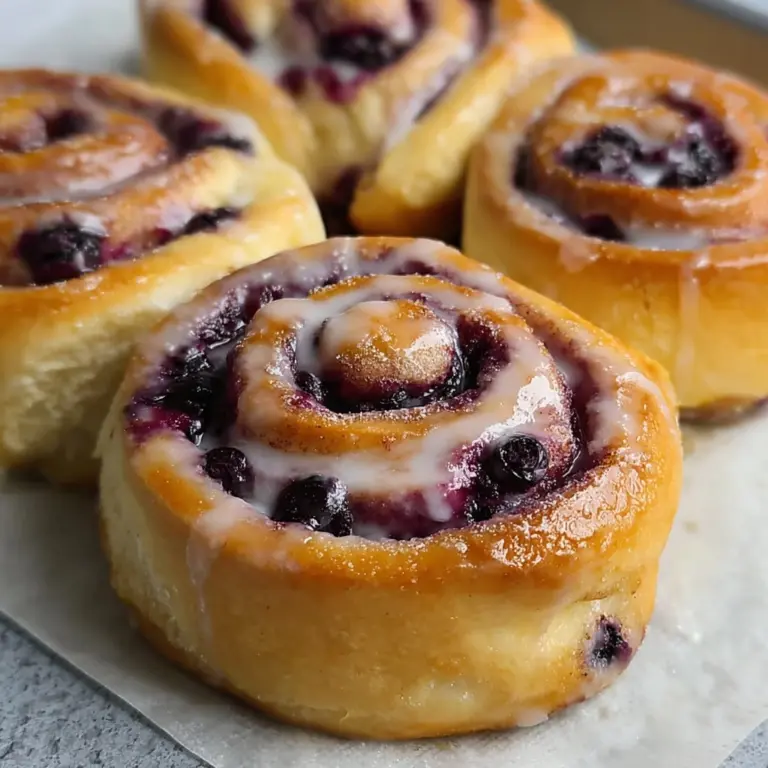Fresh Huckleberry Cinnamon Rolls Recipe