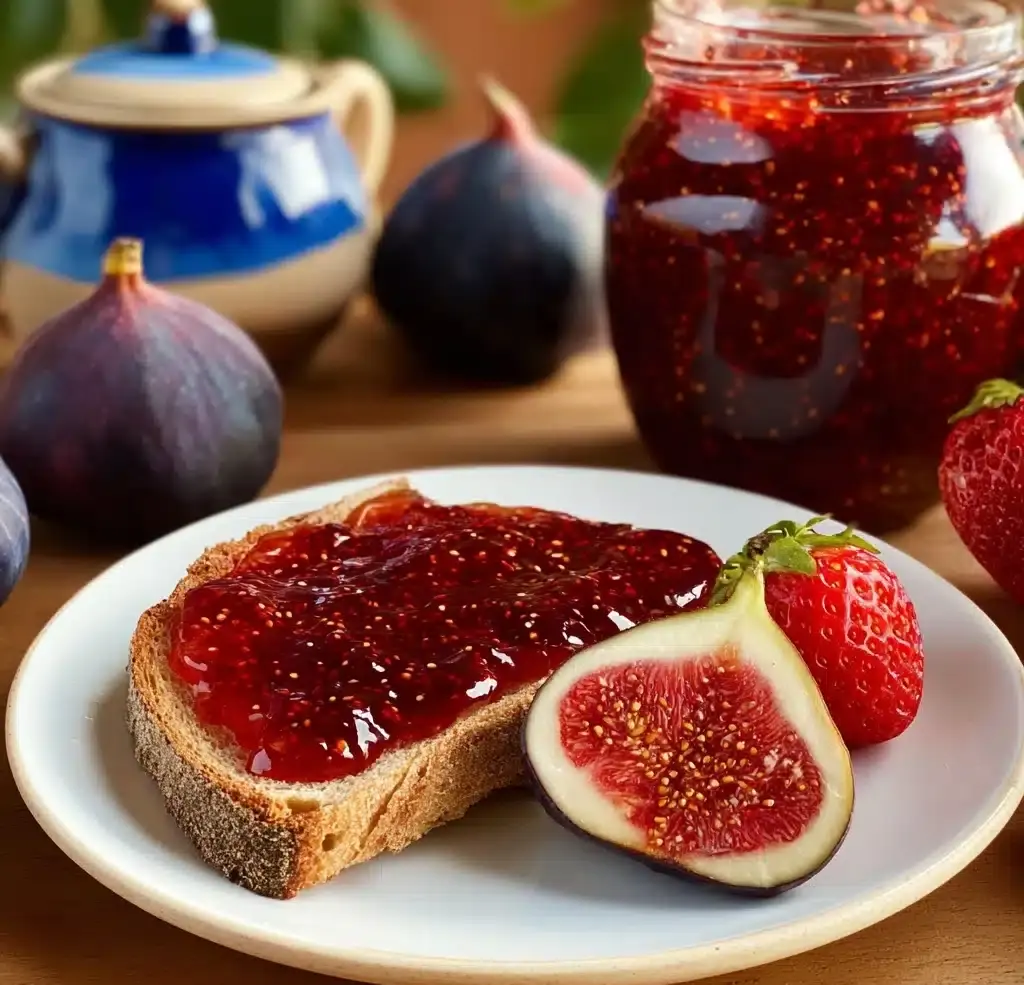Strawberry Fig Jam Recipe
