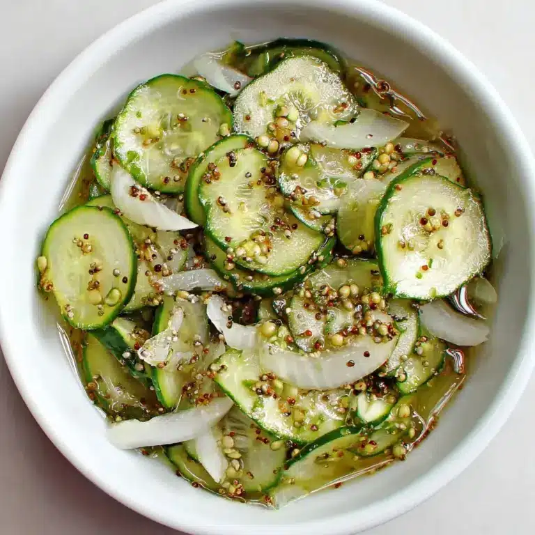 No Cook Refrigerator Pickles Recipe
