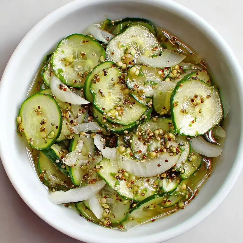 No Cook Refrigerator Pickles Recipe - Recipe Image