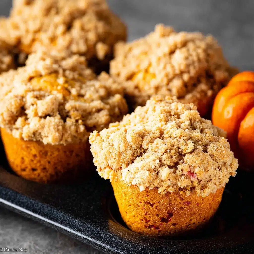 Apple Pumpkin Streusel Muffins Small Batch Recipe - Recipe Image