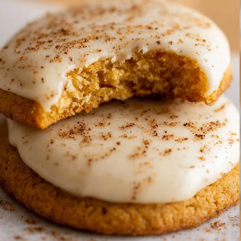 Pumpkin Spice Sugar Cookies with Cream Cheese Frosting Recipe - Recipe Image