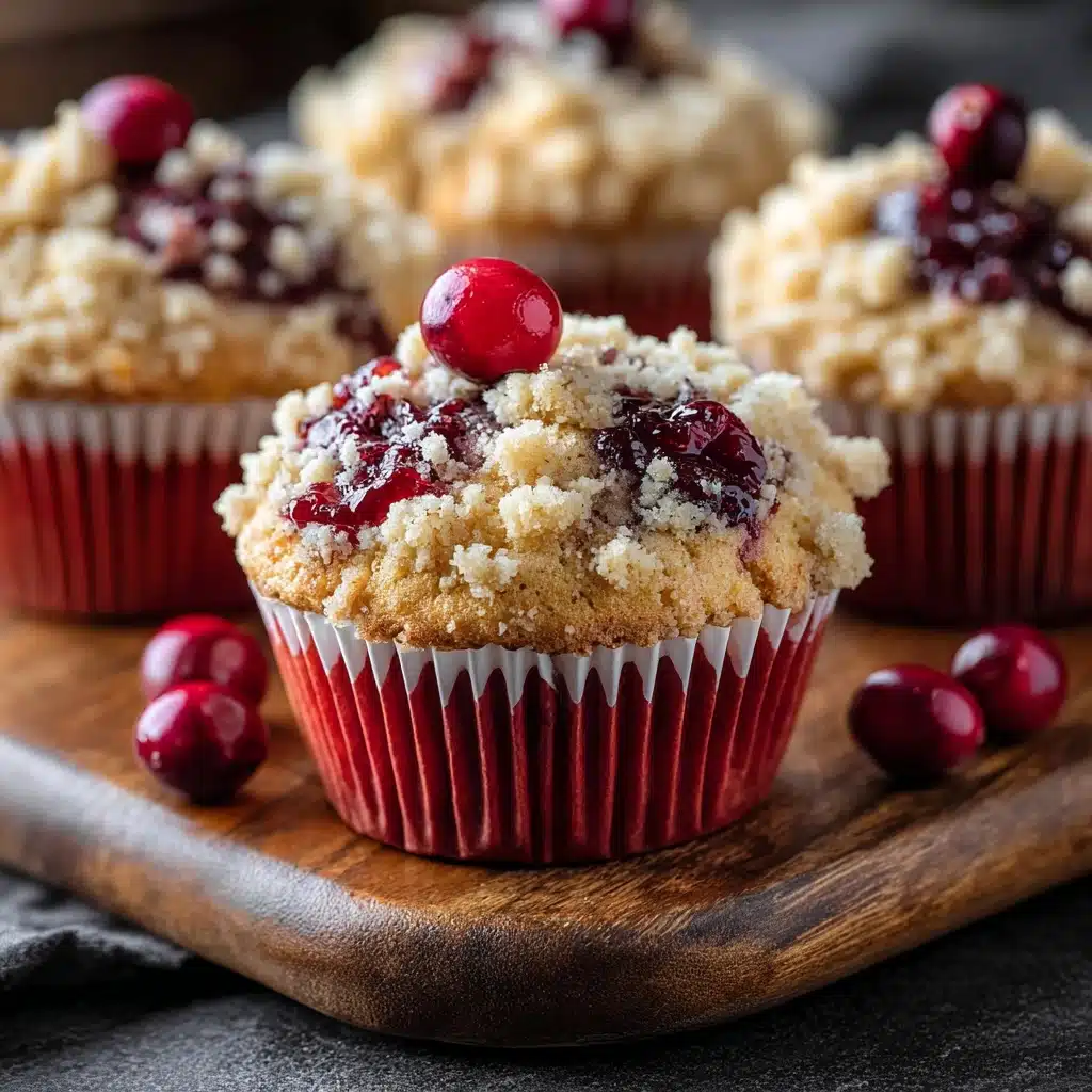Cherry Cobbler Muffins Recipe - Recipe Image