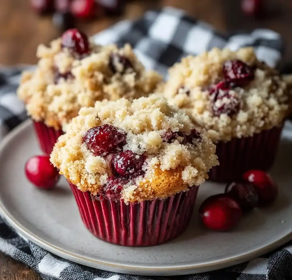 Cherry Cobbler Muffins Recipe