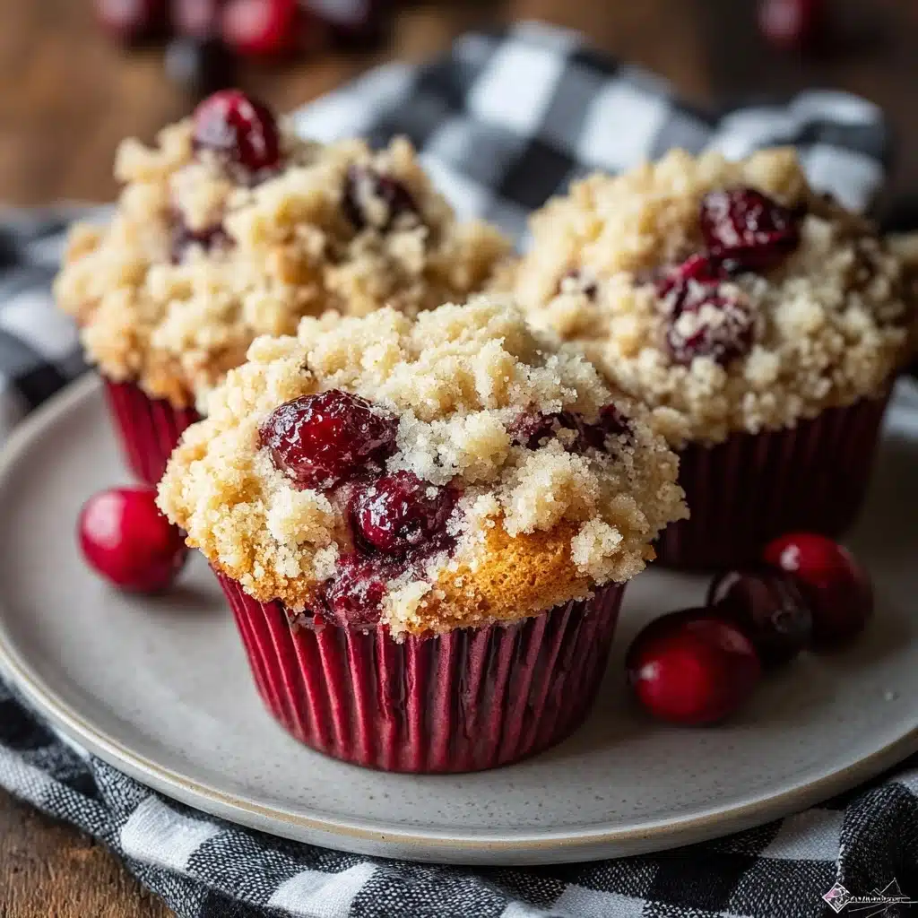 Cherry Cobbler Muffins Recipe - Recipe Image