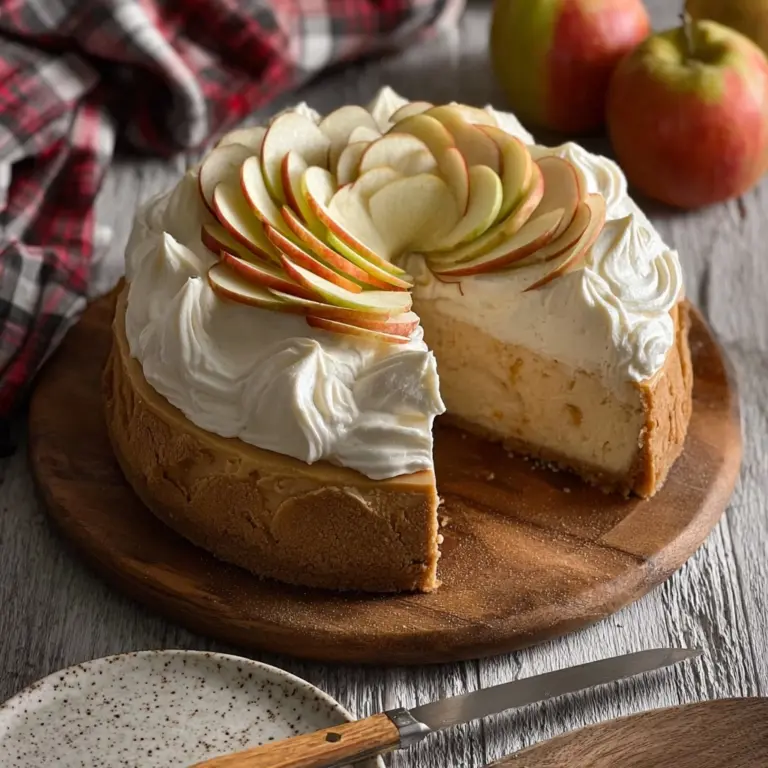 Apple Cider Cheesecake Recipe