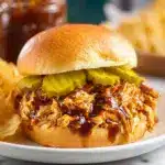Slow Cooker Hot Honey Chicken Sandwiches Recipe