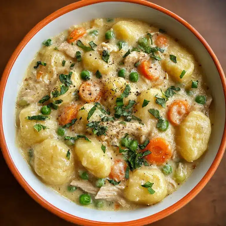 ONE POT GNOCCHI CHICKEN POT PIE Recipe