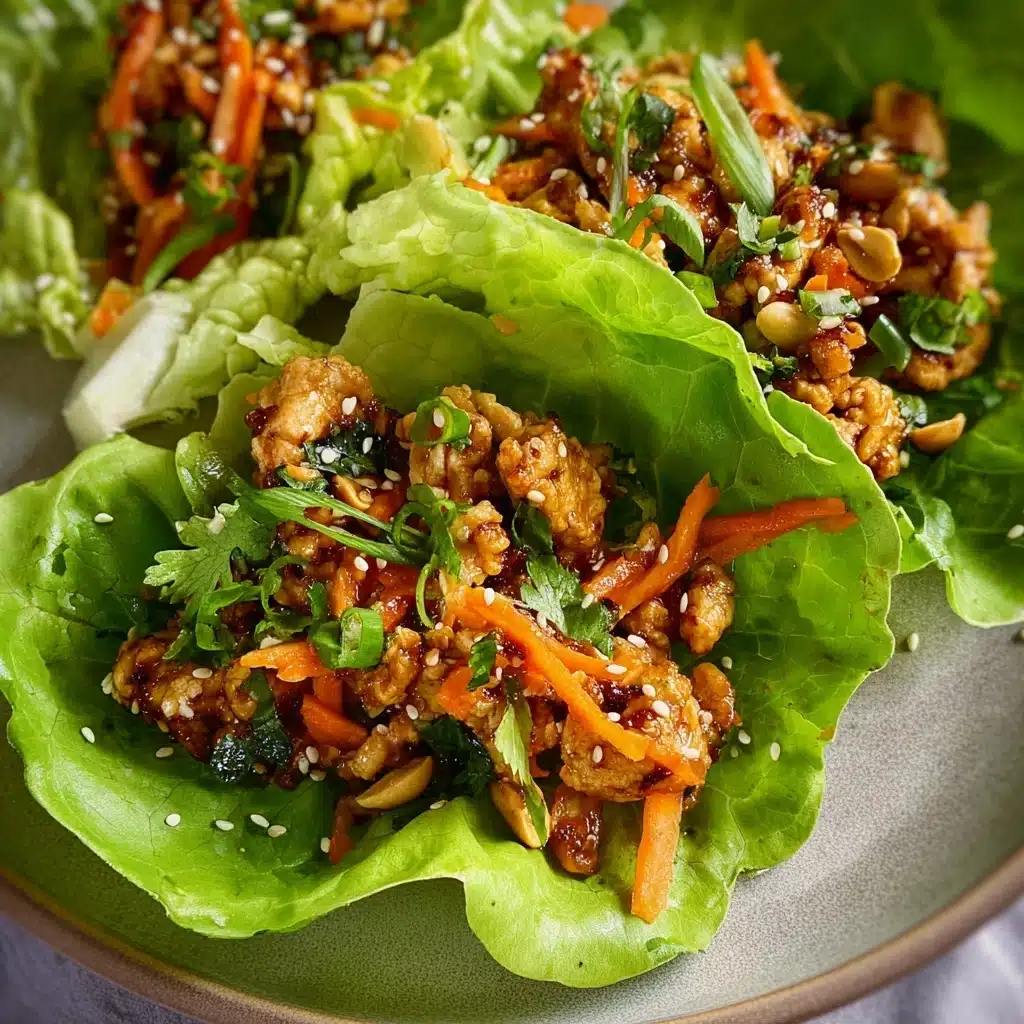 Thai Chicken Lettuce Wraps Recipe - Recipe Image
