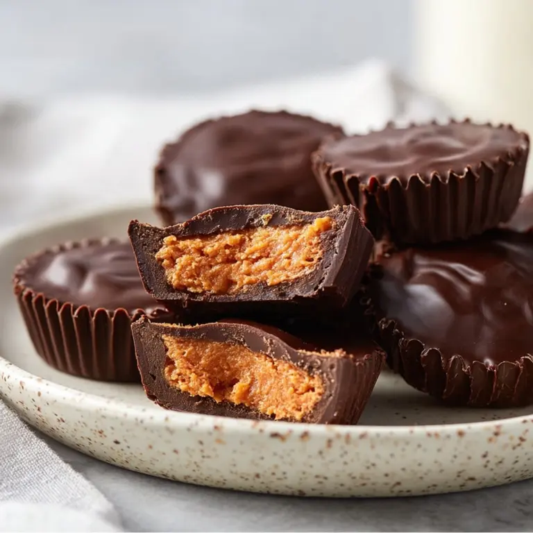 Chocolate Pumpkin Butter Cups Recipe