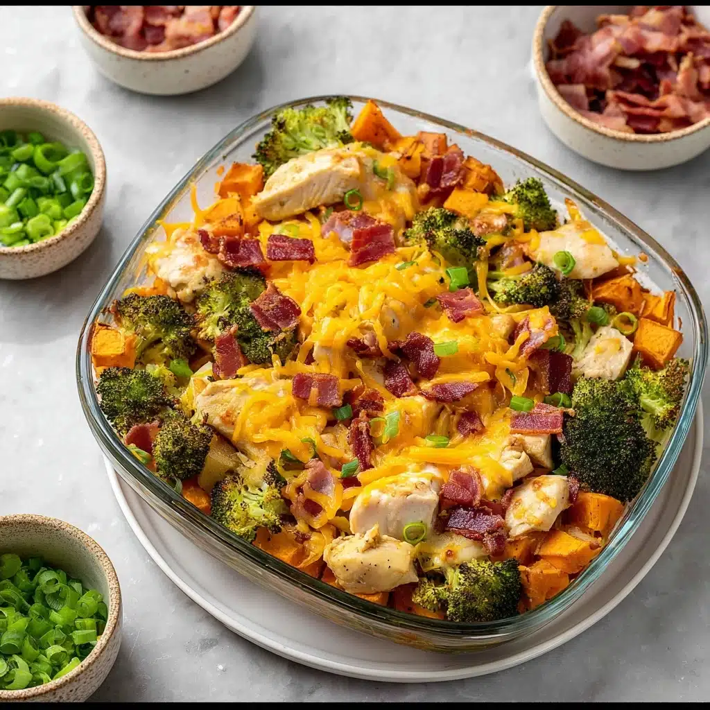 Buffalo Chicken Sweet Potato Casserole Recipe - Recipe Image