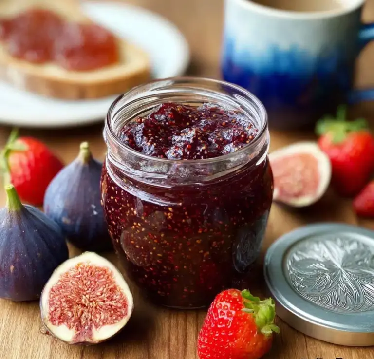 Strawberry Fig Jam Recipe