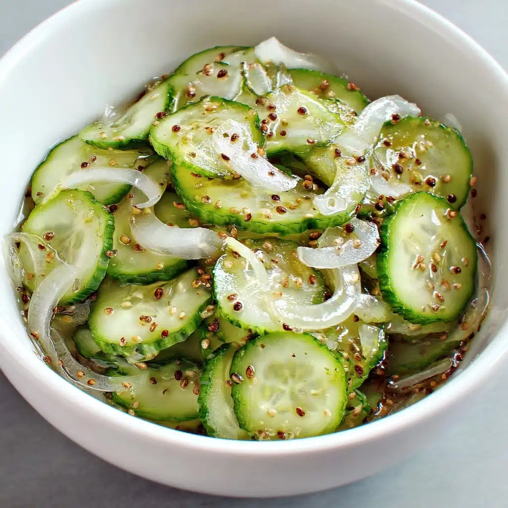 No Cook Refrigerator Pickles Recipe - Recipe Image