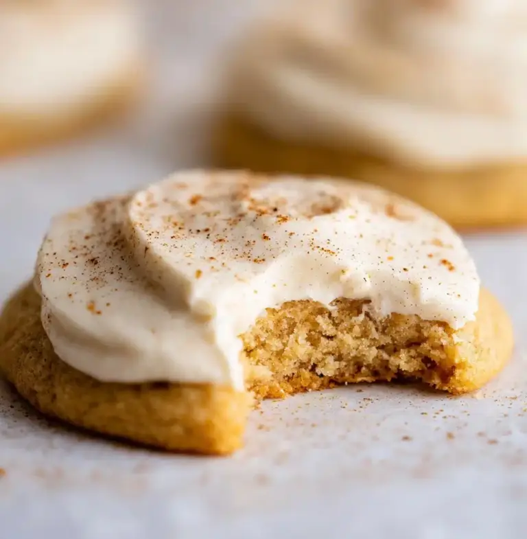 Pumpkin Spice Sugar Cookies with Cream Cheese Frosting Recipe