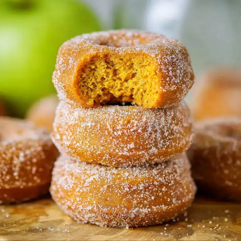 Baked Pumpkin Cake Donuts Recipe