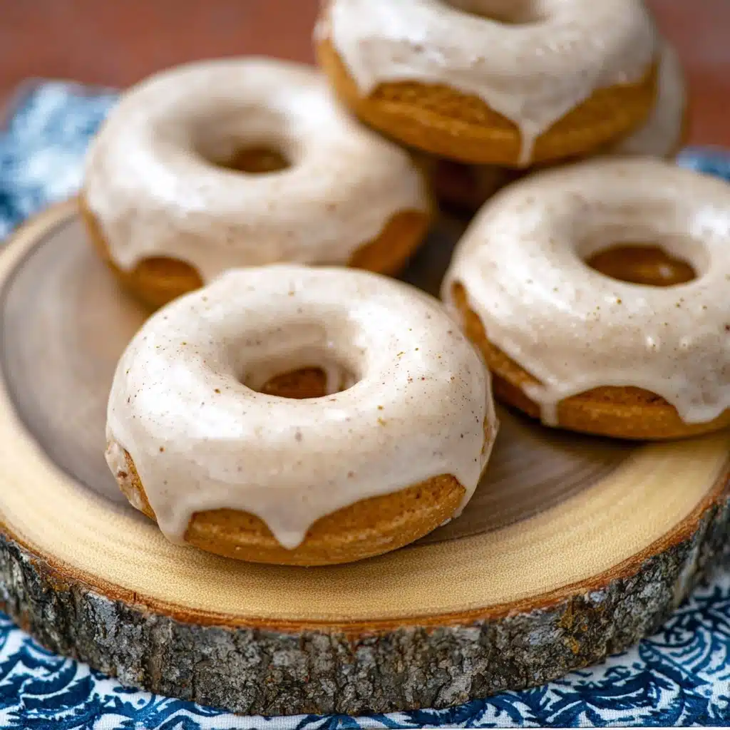 Baked Pumpkin Cake Donuts Recipe - Recipe Image