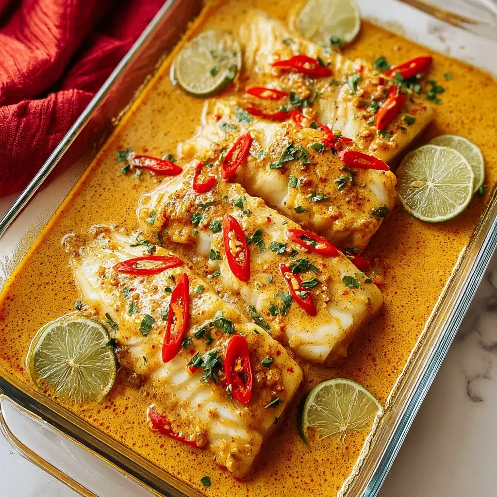 Coconut Curry Baked Cod Recipe - Recipe Image