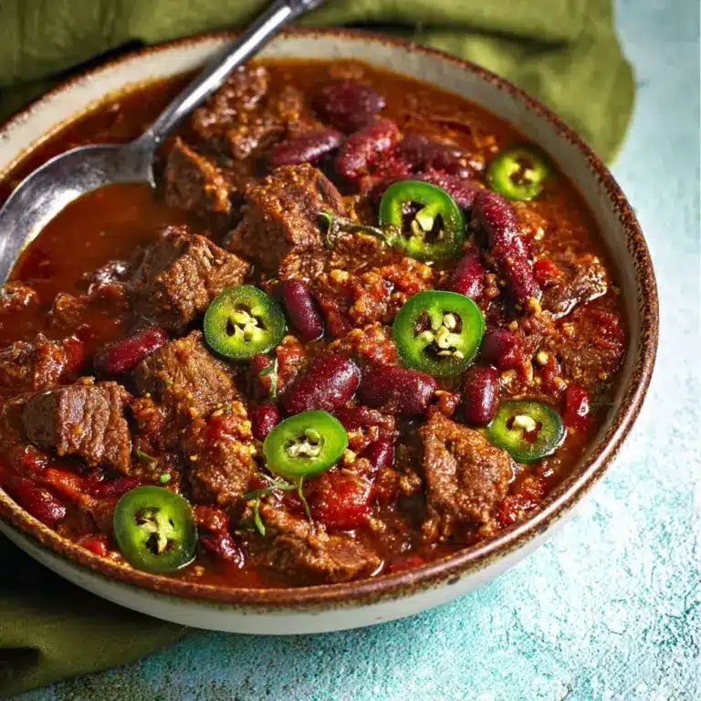Short Rib and Chorizo Chili Recipe