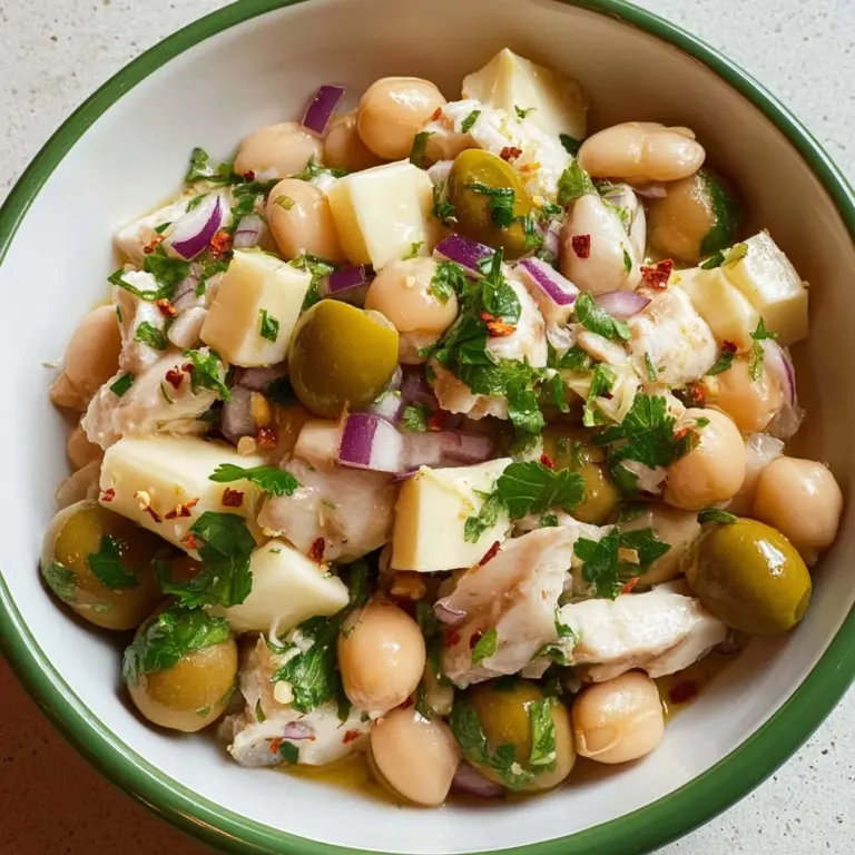 Easy Mediterranean Bean Salad Recipe