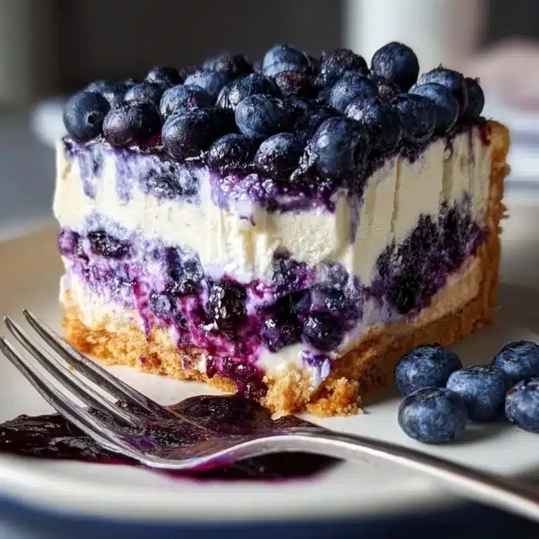 Nova Scotia Blueberry Cream Cake Recipe