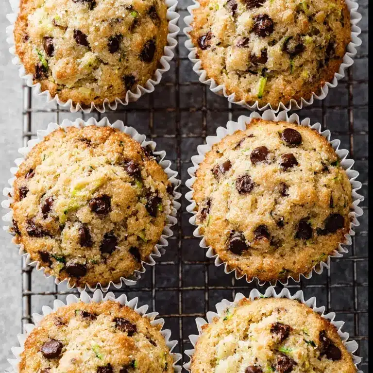 Chocolate Chip Zucchini Muffins Recipe