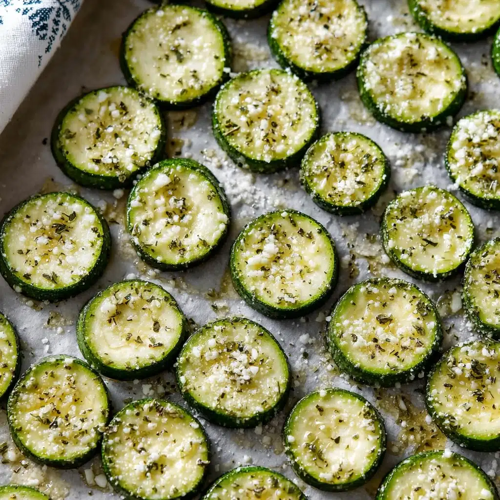 Crispy Baked Parmesan Zucchini Recipe - Recipe Image