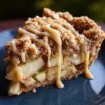 Apple Crumb Cake with Cinnamon Apple Drizzle Recipe