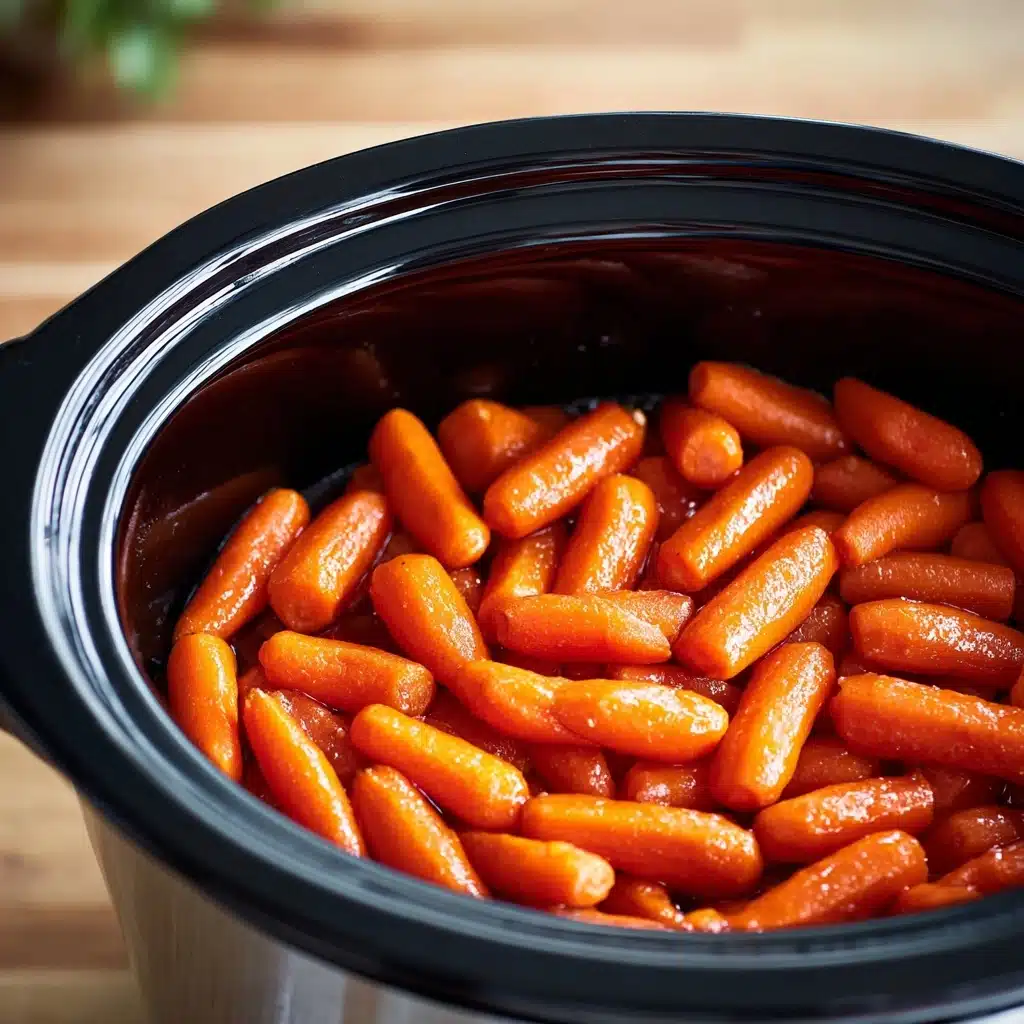 Cooker Maple & Brown Sugar Glazed Carrot Recipe - Recipe Image