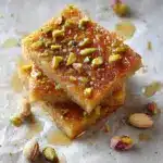 Brown Butter and Honey Pistachio Cookie Bars Recipe