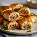 Savory French Onion Sausage Rolls Recipe