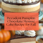 Pumpkin Chocolate Mousse Cake Recipe