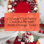 Cranberry Custard Pie Recipe