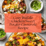 Buffalo Chicken Sweet Potato Casserole Recipe