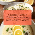 Creamy Lemon Chicken Orzo Soup Recipe