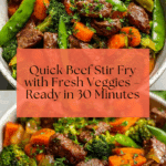 Beef Stir Fry with Vegetables (30-Minutes) Recipe