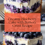Nova Scotia Blueberry Cream Cake Recipe