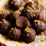 Juicy Orange Chocolate Christmas Truffles Recipe