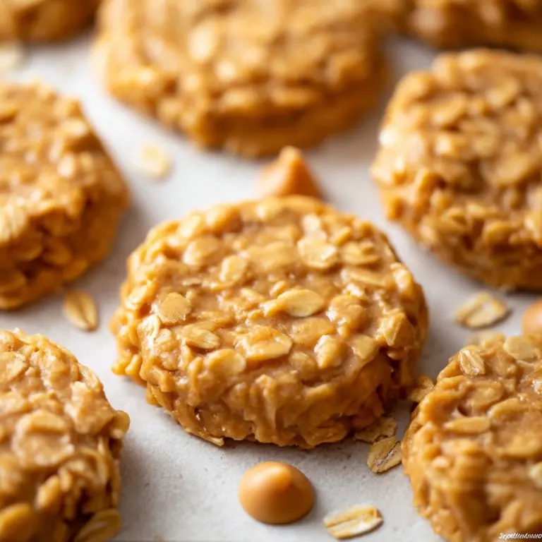 No Bake Butterscotch Cookies Recipe