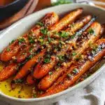Maple Dijon Roasted Carrots Recipe