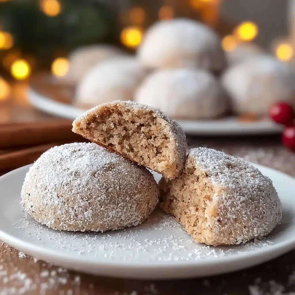 Cinnamon Sugar Snowball Cookies Recipe - Recipe Image