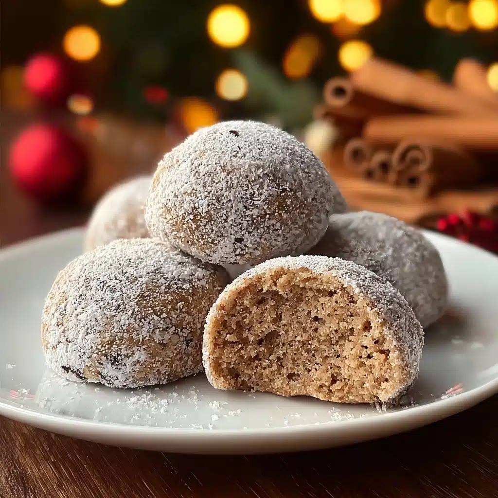 Cinnamon Sugar Snowball Cookies Recipe - Recipe Image