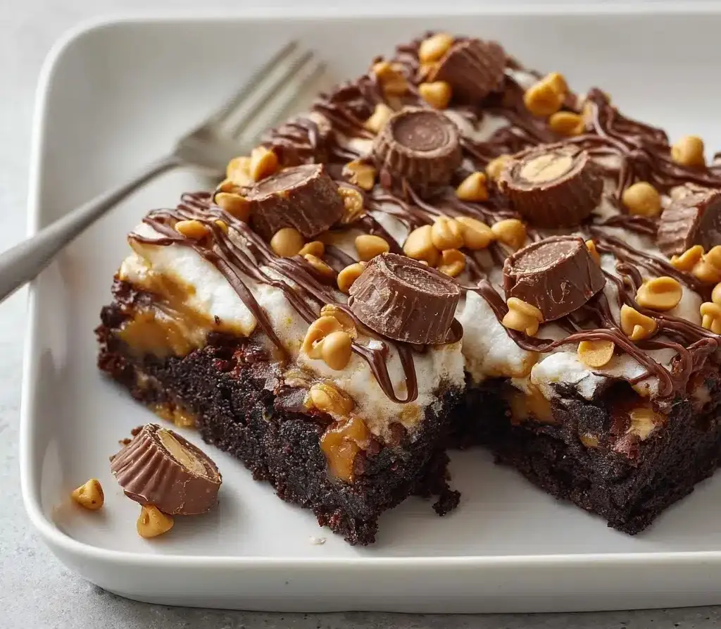 Peanut Butter Cup Dump Cake Recipe