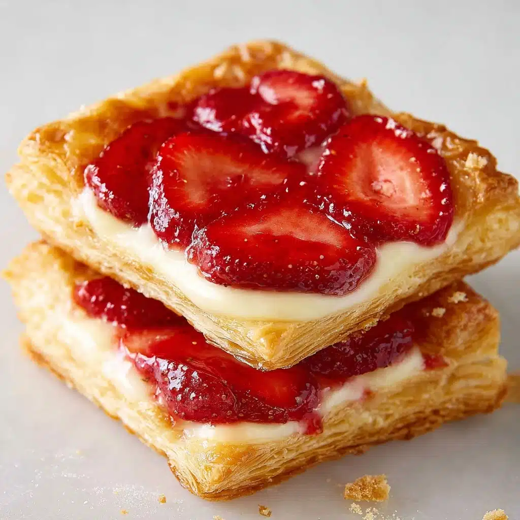 Strawberry Danish Recipe - Recipe Image