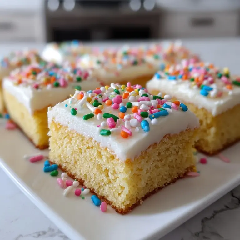 Sugar Cookie Bars Recipe