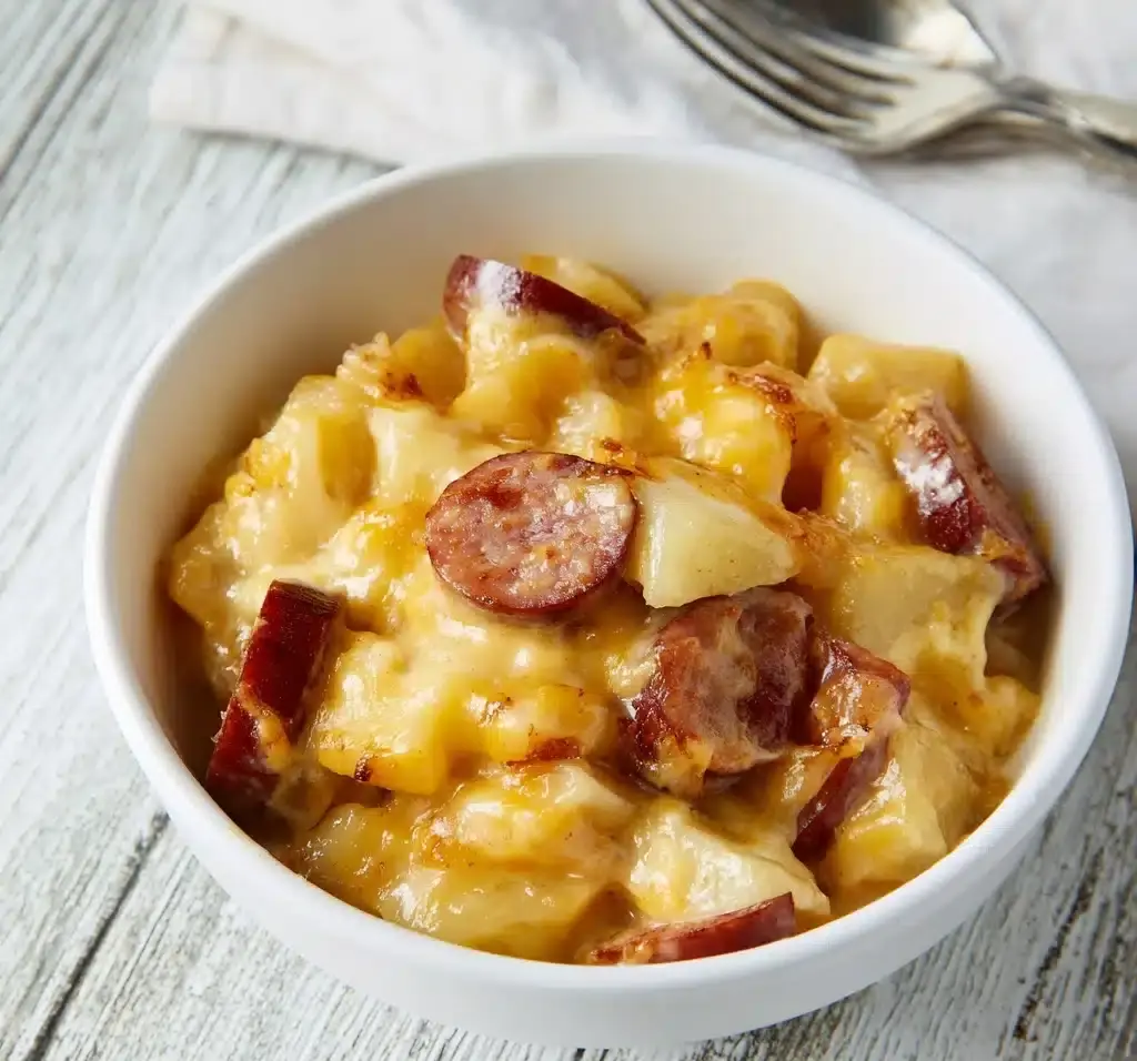 Slow Cooker Sausage and Potato Casserole Recipe