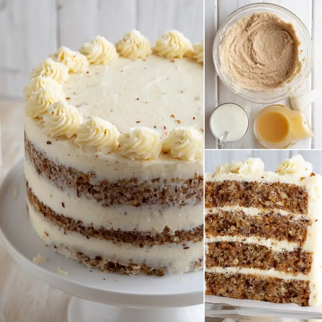 Maple Bacon Apple Cake Recipe - Recipe Image