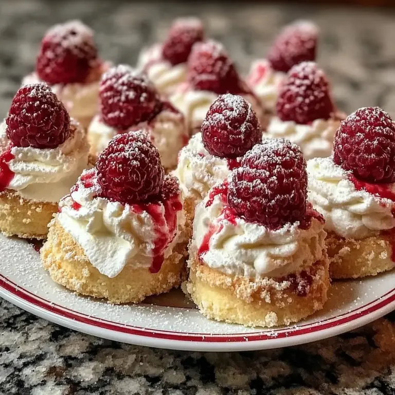 Raspberry Cream Cheese Bites Recipe